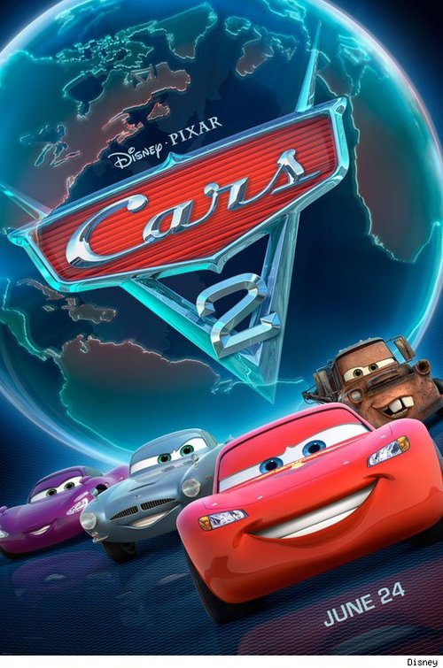 pixar cars 2 posters. New #39;Cars 2′ Poster